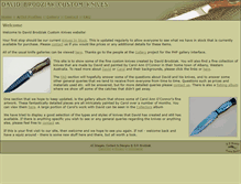Tablet Screenshot of brodziakcustomknives.com